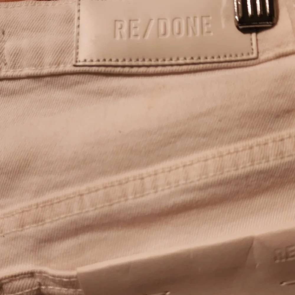 RE/DONE 90'high rise ankle crop distressed jeans - Picture 6 of 8